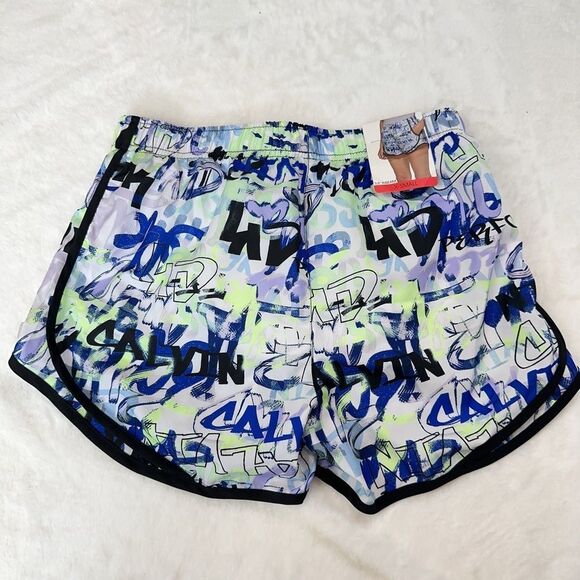 NWT 2 Calvin Klein Women's Comfortable Fashion Print Running Shorts Size XS - Picture 3 of 9